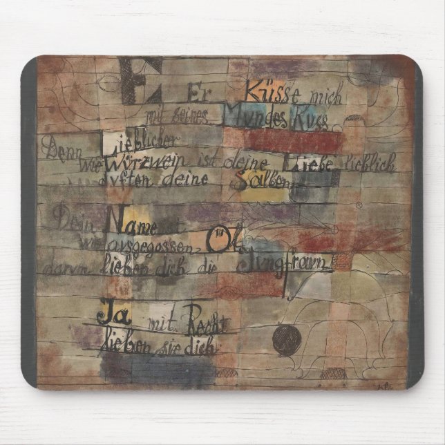 Paul Klee (tysk, 1879-1940) Musmatta (Framsidan)