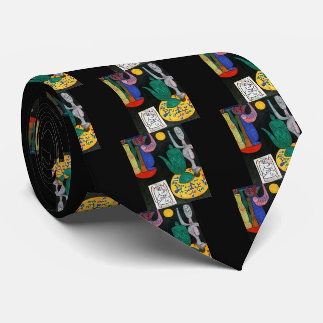 Paul Klee , "utan titel (det sista fortfarande liv Slips (Rullad)