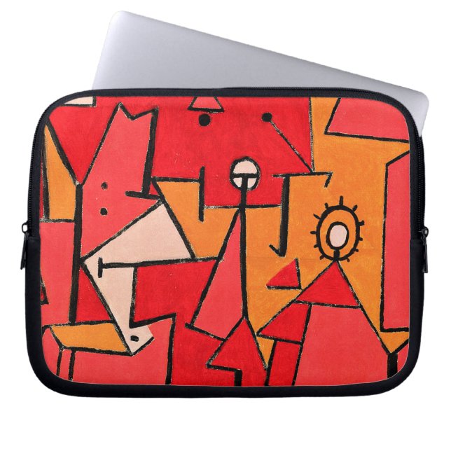 Paul Klee, Värme, Laptop Fodral (Framsidan)