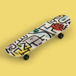 Paul Klees Rik Port - Coola Vintage Abstrakt Art Mini Skateboard Bräda 18,5 Cm<br><div class="desc">För riktig bra konst älskare! Skateboard för vintage av coola abstrakt med abstrakt av färgstark berömd som målar Rik Port (1938) av Paul Klee. Underbar för en presentidé. Den fungerar som ett påstående-biet med en unik konstnärlig stil-beröring. Det är perfekt för födelsedag, Helgdag, jul, årsdag, Bröllop och mycket annat. Om...</div>