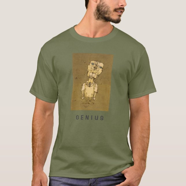 Paul Klees spöke av ett geni T-shirt (Framsida)