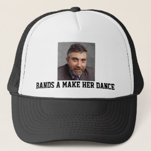 Paul Krugman musikband gör henne danstruckerkepse Truckerkeps