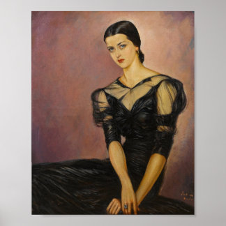 Paul Mak - En blå skönhet Poster