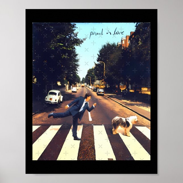 Paul Mccartney Sticker1 Poster (Framsidan)