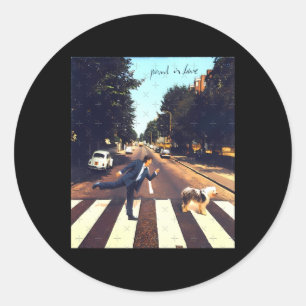 Paul Mccartney Sticker1 Runt Klistermärke
