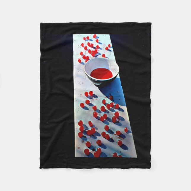 Paul Mccartney Sticker3 Fleecefilt (Framsidan)