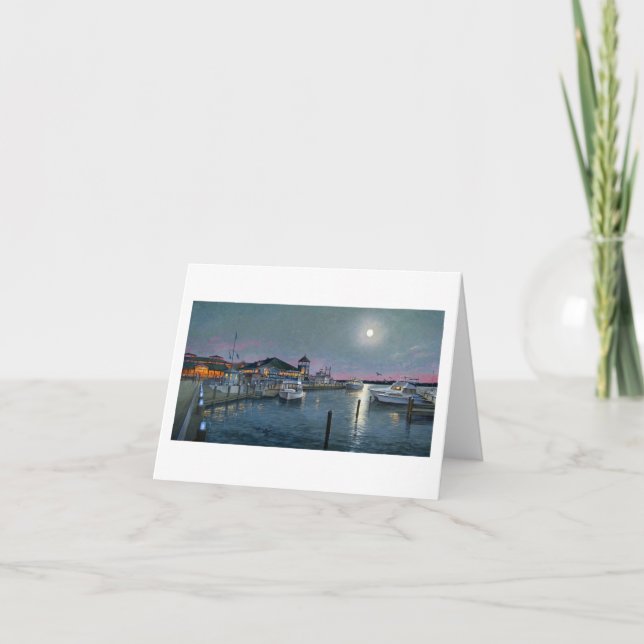 Paul McGehee "Alexandria vid månsken" kort (Framsida)