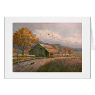 Paul McGehee "An Autumn Aeftermiddag" kort