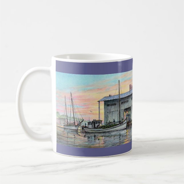 Paul McGehee "Baltimore Harbor-The Long Dock" Mugg (Vänster)