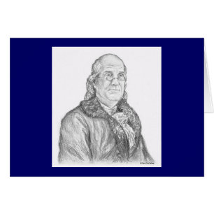 Paul McGehee Benjamin Franklin-kort OBS Kort