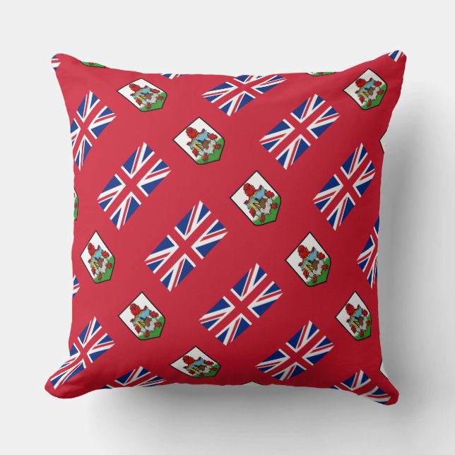 Paul McGehee "Bermuda Flagga" Pillow Kudde (Framsida)