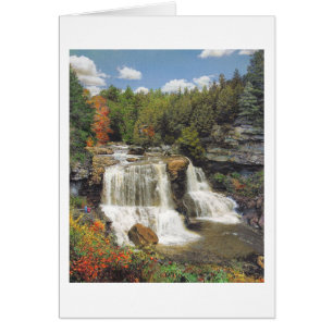 Paul McGehee "Blackwater Falls"-kort OBS Kort