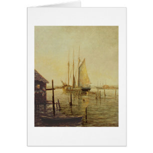 Paul McGehee "Boothbay hamn" kort