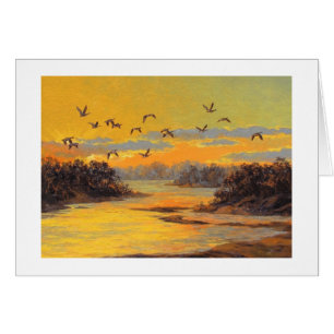 Paul McGehee "Canadian Sunset" Card OBS Kort