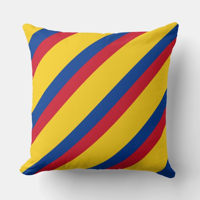 Paul McGehee "Colombia Flagga" Pillow Kudde (Framsida)