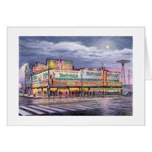Paul McGehee "Coney Island Memories"-kort OBS Kort