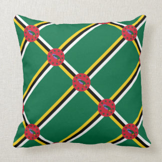 Paul McGehee "Dominica Flagga" Pillow Kudde