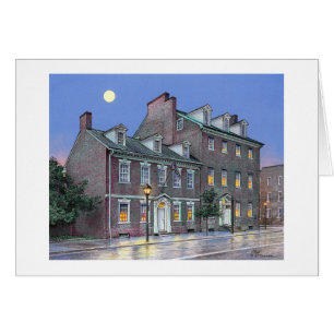 Paul McGehee "Gadsby's Tavern"-kort OBS Kort