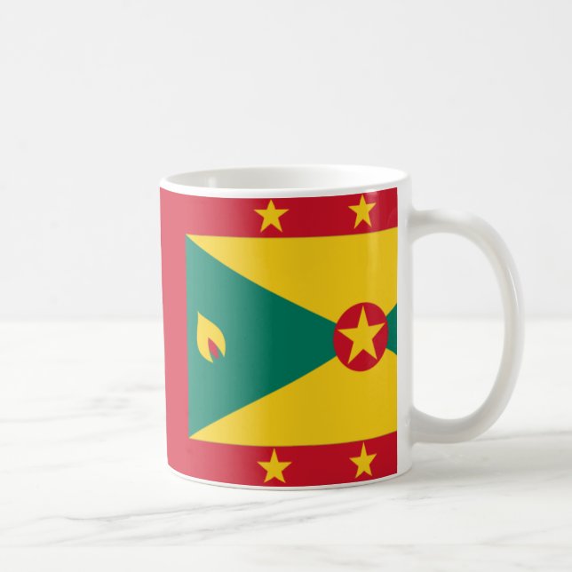 Paul McGehee "Grenada Flagga" Mugg (Höger)