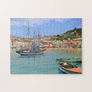 Paul McGehee "Grenada - St George hamn" pussel