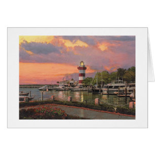 Paul McGehee "Hilton Head - Harbour Town"-kort OBS Kort