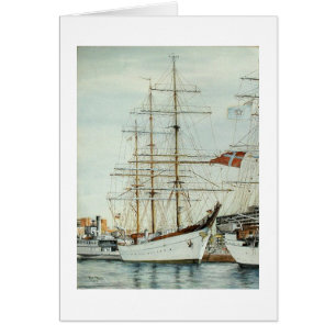 Paul McGehee högväxt frakt"Gorch Fock" kort