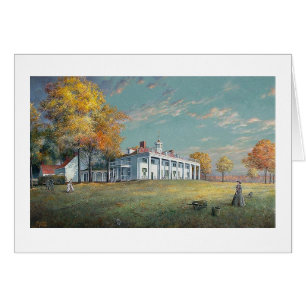 Paul McGehee "höst på Mount Vernon" kort