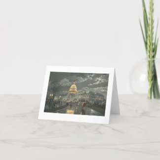 Paul McGehee "huvudstad vid månsken" kort