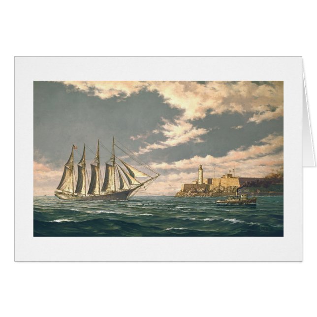 Paul McGehee "In Tropical Vatten"-kort OBS Kort (Framsidan Horizontal)