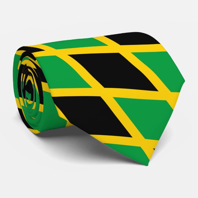 Paul McGehee "Jamaica flagga" Tie Slips (Rullad)