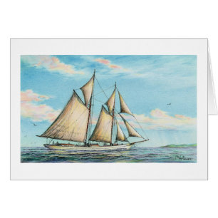 Paul McGehee "Jamaican Schooner"-kort OBS Kort