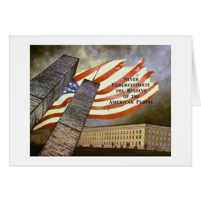 Paul McGehee "Kom ihåg"-kort OBS Kort (Framsidan Horizontal)