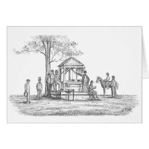 Paul McGehee "Meeting at the well" Card OBS Kort