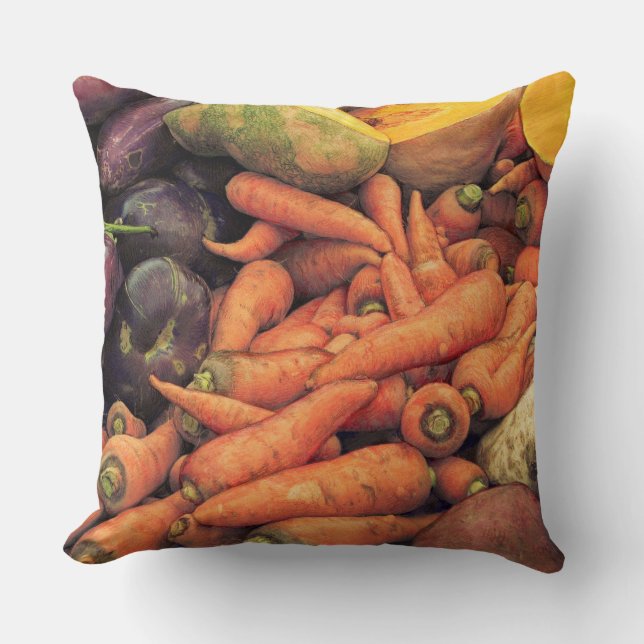 Paul McGehee "Nature's Bounty" Pillow Kudde (Framsida)