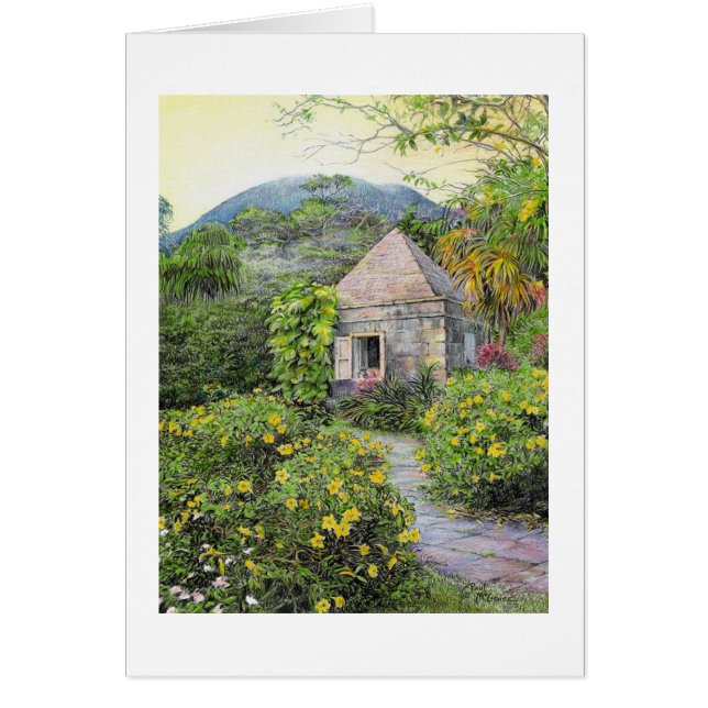 Paul McGehee "Nevis - Golden Dawn"-kort OBS Kort (Framsidan)