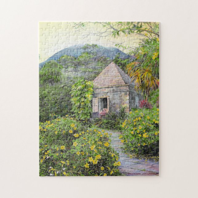 Paul McGehee "Nevis - Golden Dawn" Pussel (Vertikal)