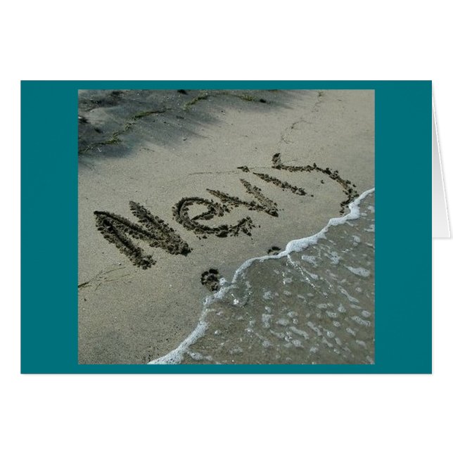 Paul McGehee "Nevis Sand"-kort OBS Kort (Framsidan Horizontal)