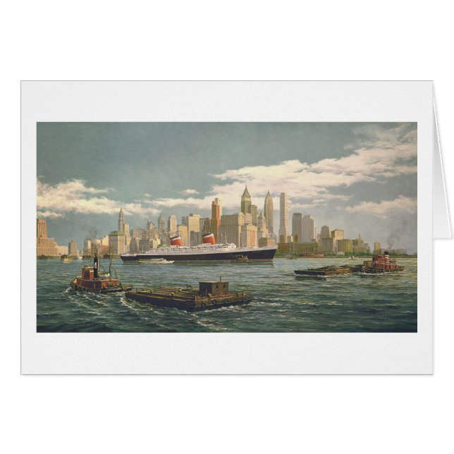 Paul McGehee "New York" kort (Framsidan Horizontal)