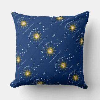 Paul McGehee "Nyckel Väster Flagga" Pillow Kudde