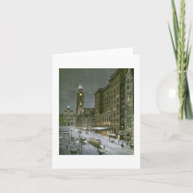 Paul McGehee "Old Philadelphia"-kort Kort (Framsida)