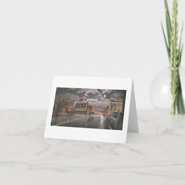 Paul McGehee "Old Town Alexandria"-kort Kort (Framsida)