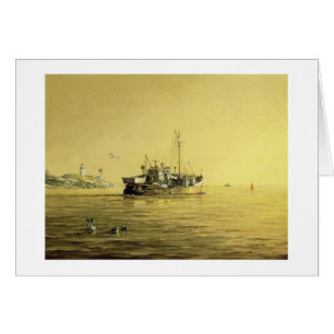 Paul McGehee "Outward Bound from Gloucester"-kort OBS Kort