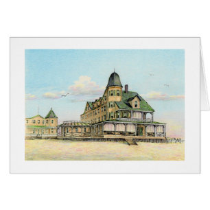 Paul McGehee "Plimhimmon hotell - havstad, MD. ", OBS Kort