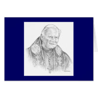 Paul McGehee "Pope John Paul Ii" kort