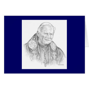 Paul McGehee "Pope John Paul Ii" kort