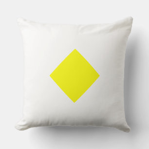 Paul McGehee ’Q - Quebec’ Maritime Flagga Pill Kudde
