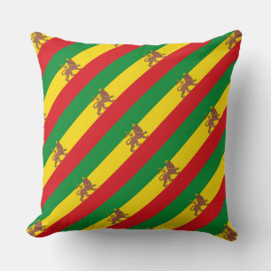 Paul McGehee "Rasta Lejon of Judah" Pillow Kudde