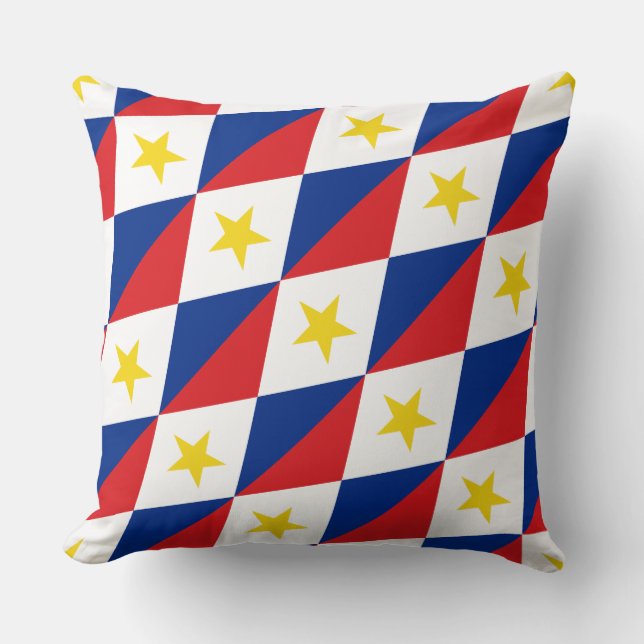 Paul McGehee "Saba Flagga" Pillow Kudde (Framsida)