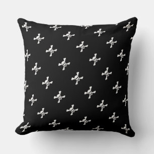 Paul McGehee "Skull & Crossbone" Pirat Pillow Kudde