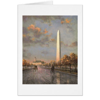 Paul McGehee "skymning jumbo som glimmar" kortet OBS Kort